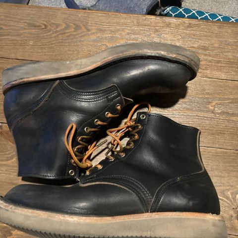 Nicks Free Range in Horween Black Chromexcel