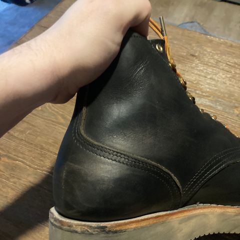 Nicks Free Range in Horween Black Chromexcel