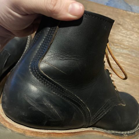 Nicks Free Range in Horween Black Chromexcel