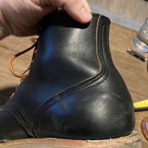 Nicks Free Range in Horween Black Chromexcel