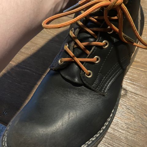 Nicks Free Range in Horween Black Chromexcel