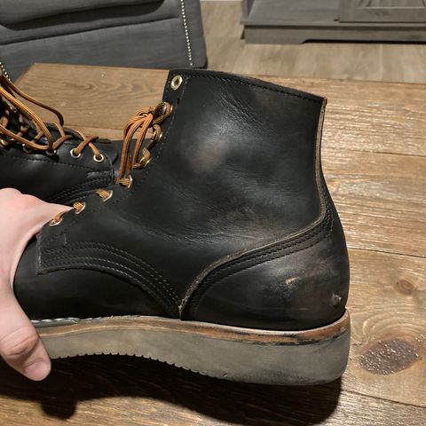 Nicks Free Range in Horween Black Chromexcel