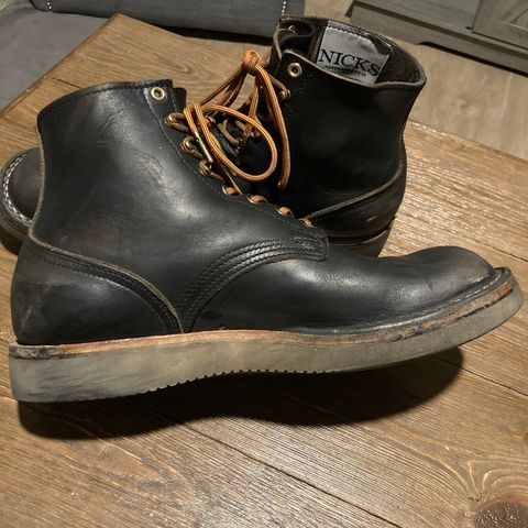 Nicks Free Range in Horween Black Chromexcel