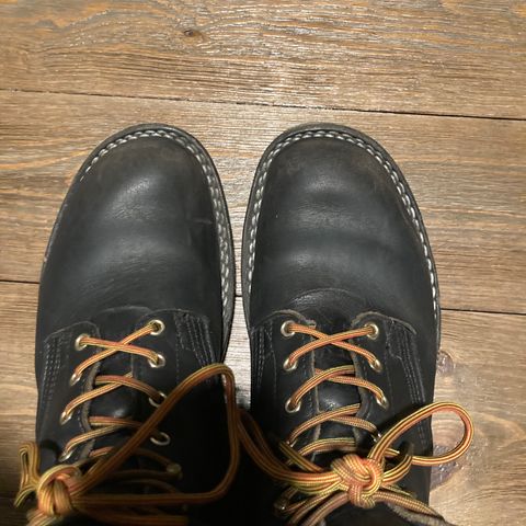 Nicks Free Range in Horween Black Chromexcel