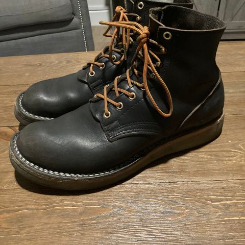 Nicks Free Range in Horween Black Chromexcel
