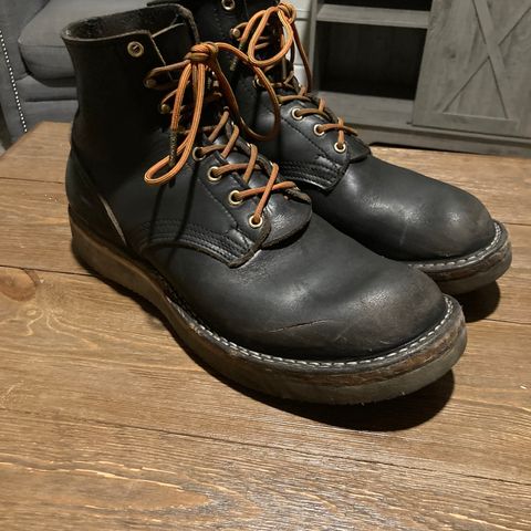Nicks Free Range in Horween Black Chromexcel