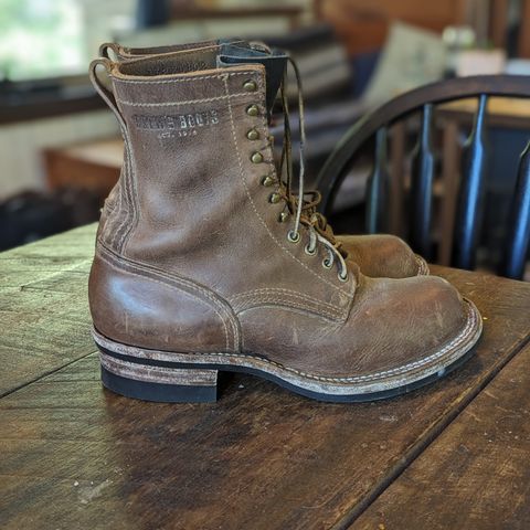 Drew's 8-Inch Logger in Rowdy Smooth