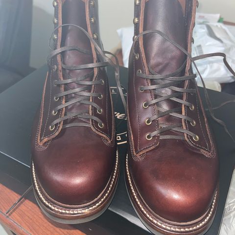 Caswell Carver 2 in Chestnut Oiled Latigo