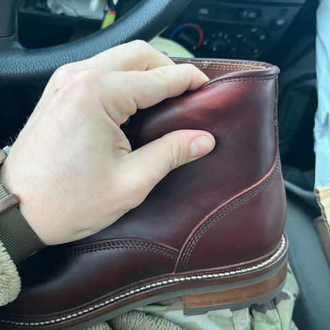Caswell Carver 2 in Chestnut Oiled Latigo