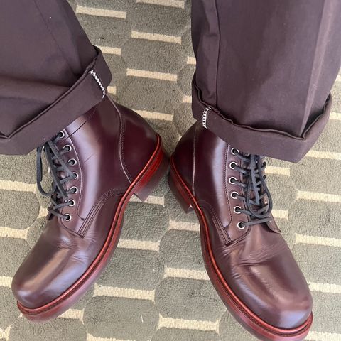 Jakkrabbits Service Boot in Domestic Dark Brown Pull Up