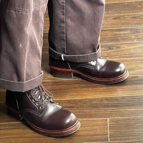 Jakkrabbits Service Boot in Domestic Dark Brown Pull Up