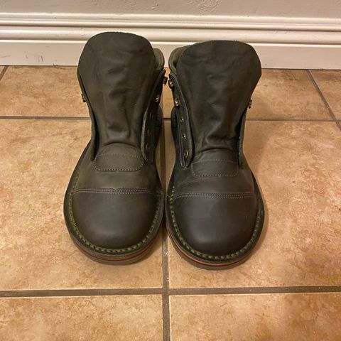 Jim Green African Ranger Barefoot Boot in Houston Green