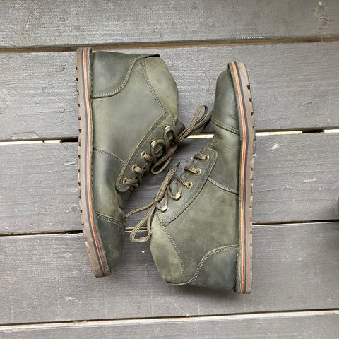 Jim Green African Ranger Barefoot Boot in Houston Green