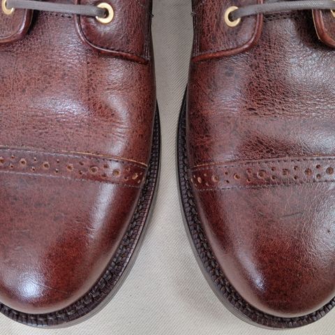 Grant Stone Garrison Boot in C.F. Stead Crimson Classic Kudu