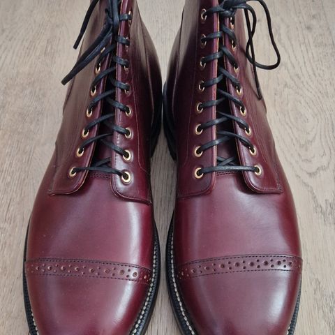 Grant Stone Garrison Boot in Horween Color 8 Chromexcel