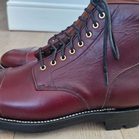 Grant Stone Garrison Boot in Horween Color 8 Chromexcel