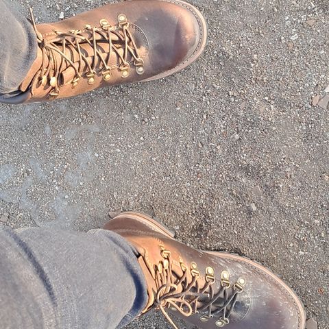 Craft & Glory Craft & Glory / Hike Boot in Craft & Glory / Full Grain Oiled Buffalo / Vintage Brown