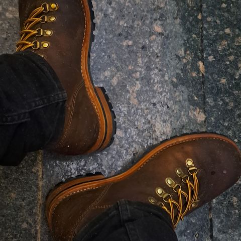 Craft & Glory Craft & Glory / Hike Boot in Craft & Glory / Full Grain Oiled Buffalo / Vintage Brown