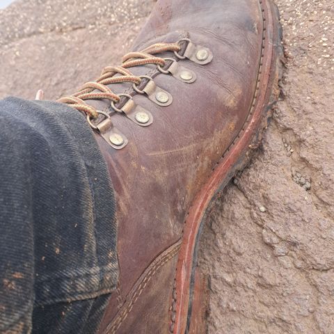 Craft & Glory Craft & Glory / Hike Boot in Craft & Glory / Full Grain Oiled Buffalo / Vintage Brown