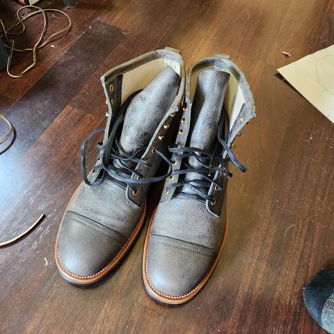 Iron Boots The Chosen One in C.F. Stead Storm Waxed Kudu