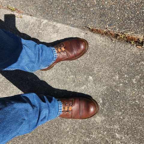 Red Wing Iron Ranger in S.B. Foot Amber Harness