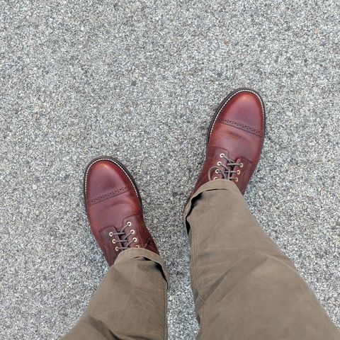 Grant Stone Garrison Boot in Gallun Red Denali Stag