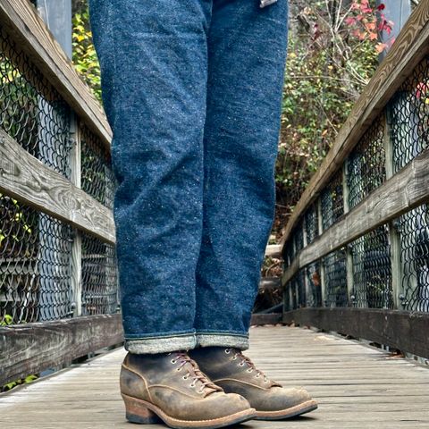 View photo of Nicks LTT Heritage in Horween Black Waxed Flesh