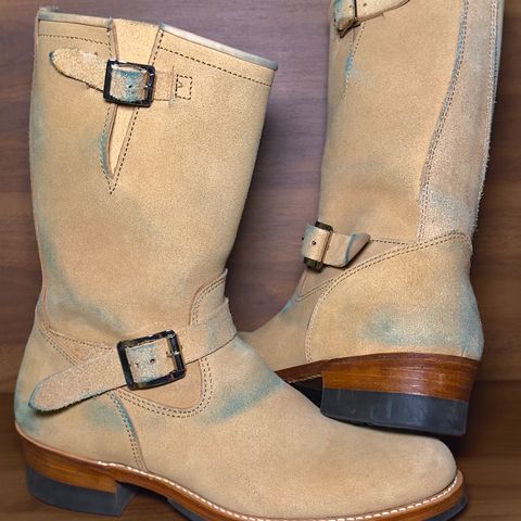 Attractions BILTBUCK Lot .329 Engineer in Sand Beige Roughout