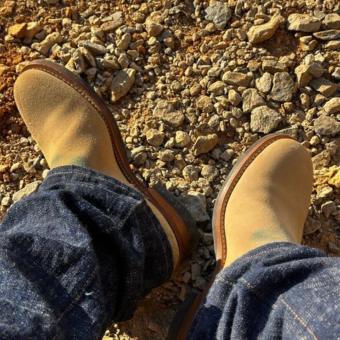 Attractions BILTBUCK Lot .329 Engineer in Sand Beige Roughout
