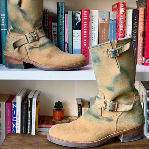 Attractions BILTBUCK Lot .329 Engineer in Sand Beige Roughout
