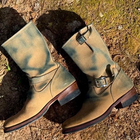Attractions BILTBUCK Lot .329 Engineer in Sand Beige Roughout
