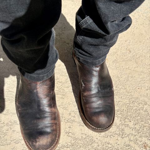 Rolling Dub Trio Casper Boot in Black Horse Front #1020