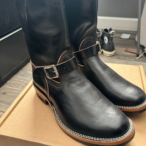 Wesco Mister Lou in Maryam Black Horsehide