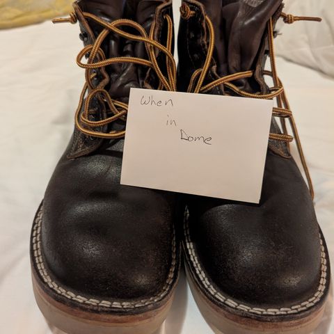 Nicks MTO in Horween Brown Waxed Flesh