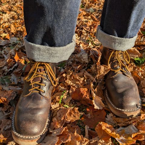 Nicks MTO in Horween Brown Waxed Flesh