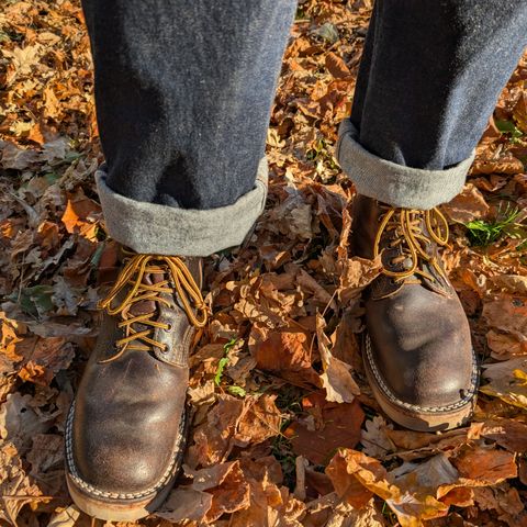 Nicks MTO in Horween Brown Waxed Flesh