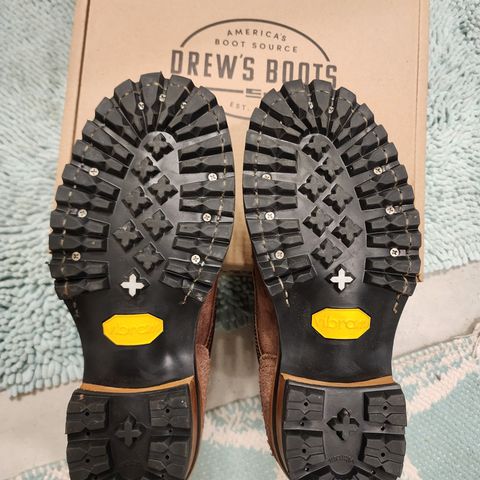 Drew's 8-Inch Logger in Brown Combo