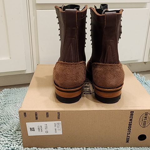 Drew's 8-Inch Logger in Brown Combo