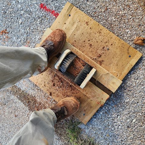 View photo of Drew's Boots 8-Inch Logger in Brown Combo