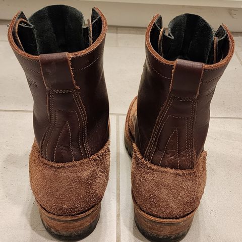 Drew's 8-Inch Logger in Brown Combo