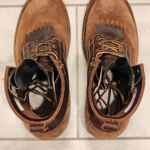 Drew's 8-Inch Logger in Brown Combo