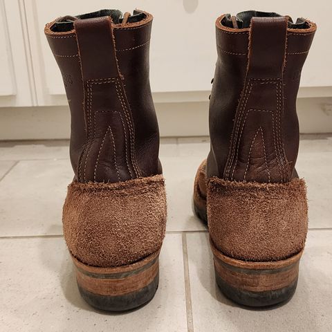 Drew's 8-Inch Logger in Brown Combo