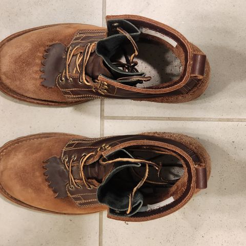 Drew's 8-Inch Logger in Brown Combo