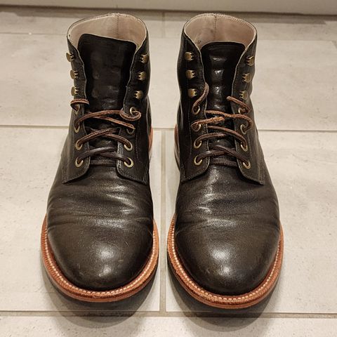 View photo of Grant Stone Diesel Boot in Jungle Kangaroo