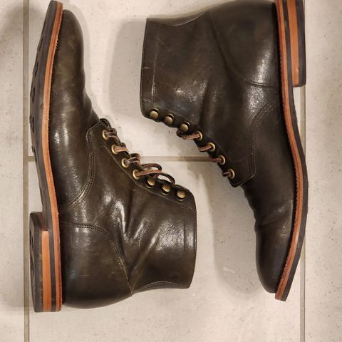 View photo of Grant Stone Diesel Boot in Jungle Kangaroo