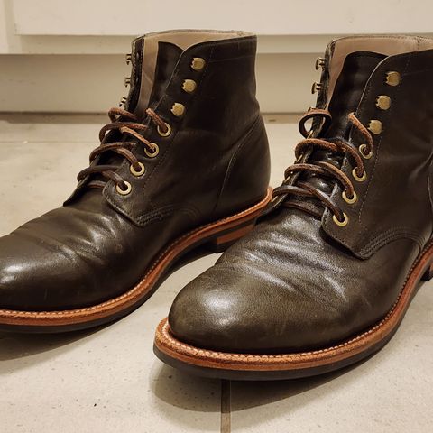 View photo of Grant Stone Diesel Boot in Jungle Kangaroo