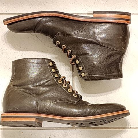 View photo of Grant Stone Diesel Boot in Jungle Kangaroo