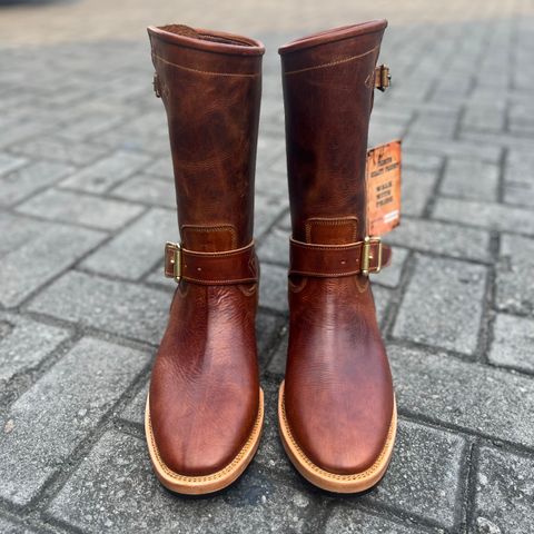 Prof Barnets Neocliffwood Boots in Indonesian Brown Java Chrome