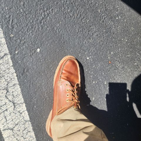 Rancourt & Co. Classic Ranger-Moc in Horween Unglazed Natural Shell Cordovan
