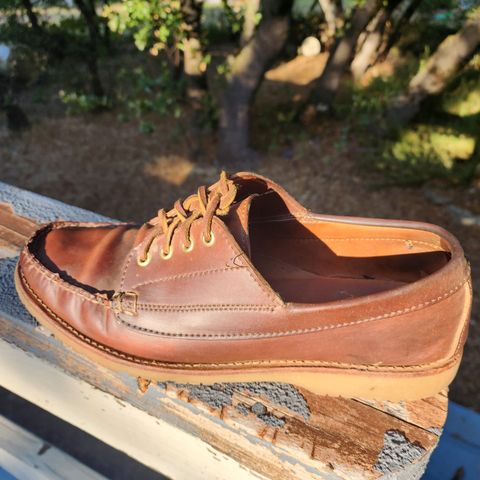 Rancourt & Co. Classic Ranger-Moc in Horween Unglazed Natural Shell Cordovan